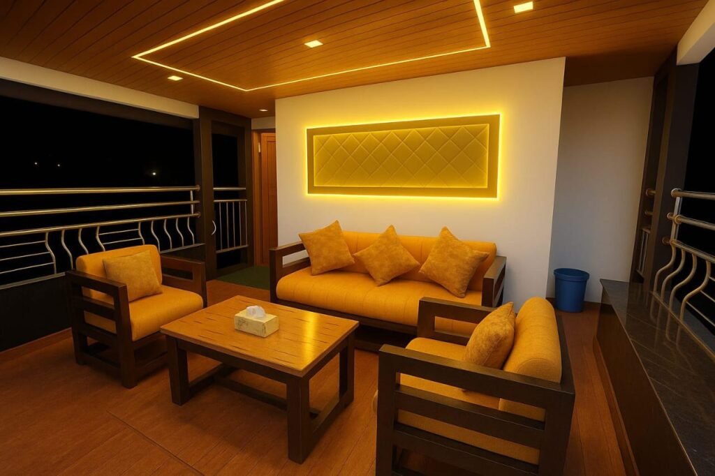 1-bedroom houseboat Alleppey experience