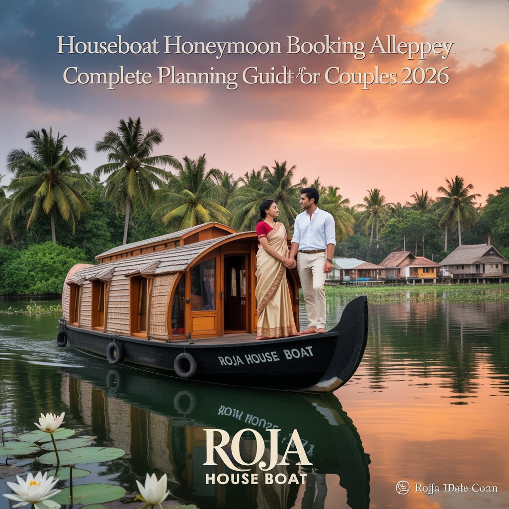 Best Houseboat Honeymoon Booking Alleppey 2026