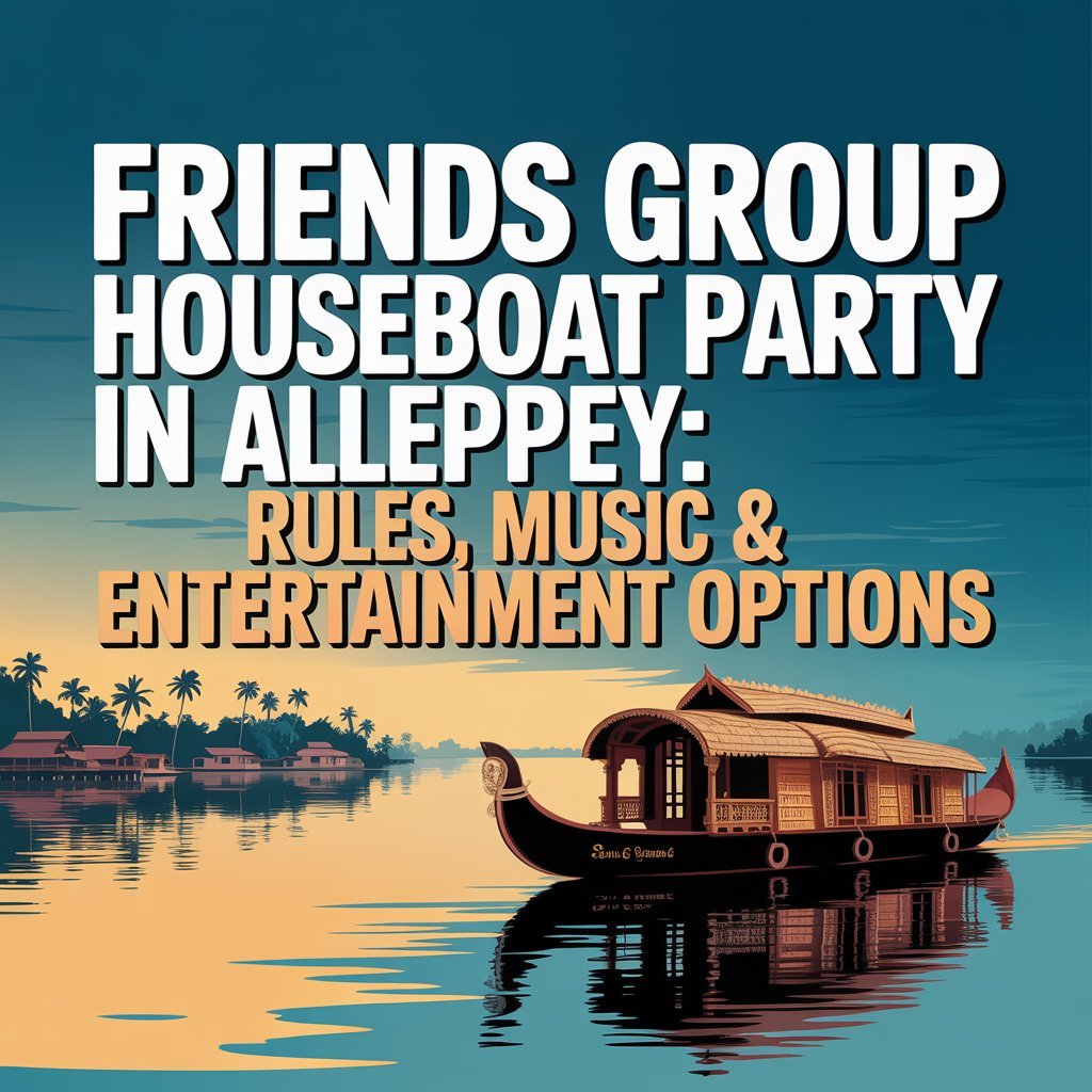 Alleppey houseboat party rules complete guide