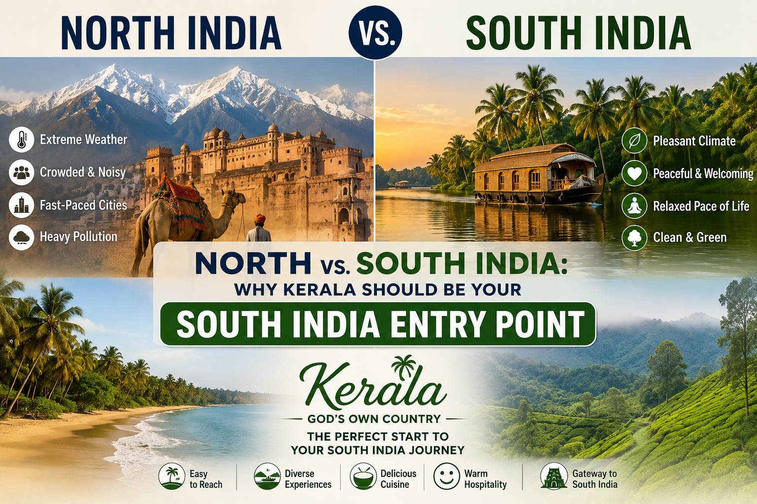 North vs. South India