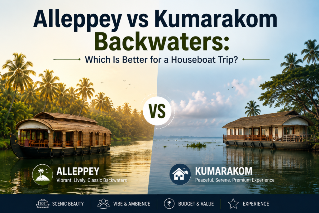 Alleppey-vs-Kumarakom-backwaters