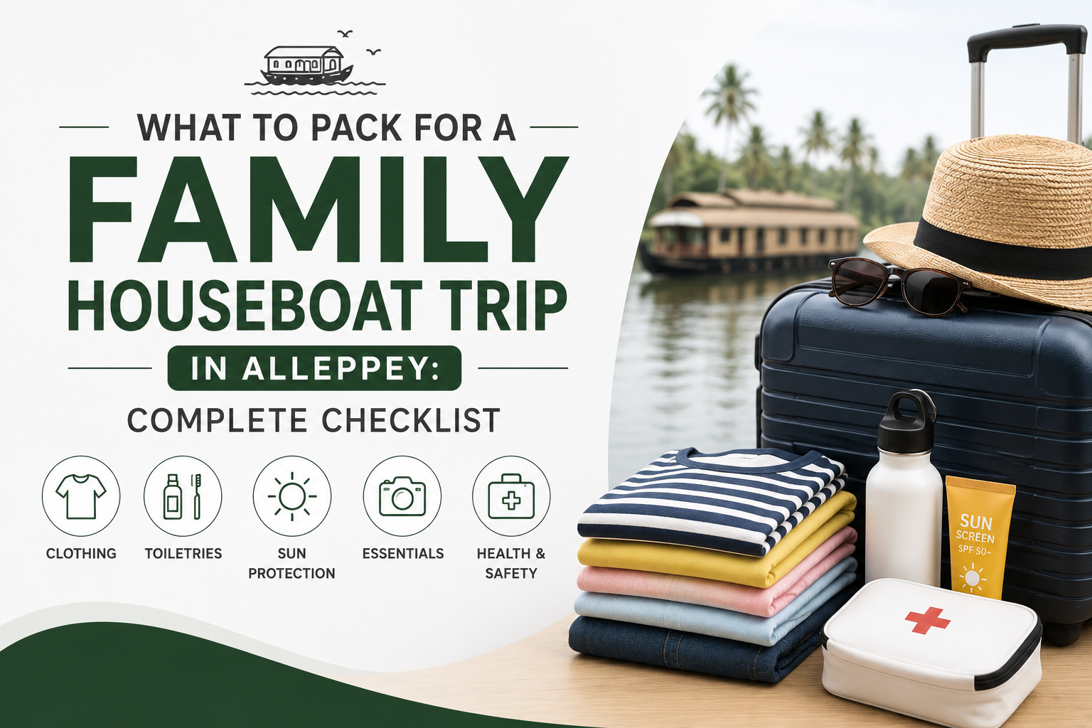 Family-Houseboat-Trip-Packing