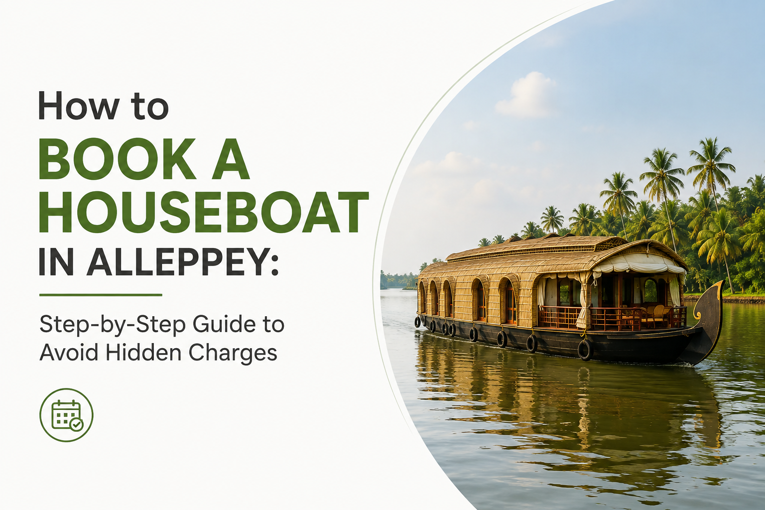 How to Book a Houseboat in Alleppey
